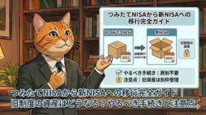 つみたてNISAから新NISAへの移行完全ガイド｜旧制度の資産はどうなる？やるべき手続きと注意点